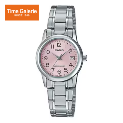 Casio General LTP-V002D-4BUDF Silver Stainless Steel Band Women Watch Casio General LTP-V002D-4BUDF Silver Stainless Steel Band Women Watch