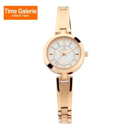 Titan Quartz 2598WM01 Silver Dial Metal Strap Women Watch Titan Quartz 2598WM01 Silver Dial Metal Strap Women Watch