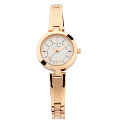 Titan Quartz 2598WM01 Silver Dial Metal Strap Women Watch Titan Quartz 2598WM01 Silver Dial Metal Strap Women Watch