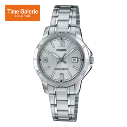 Casio General LTP-V004D-7B2 Silver Stainless Steel Band Women Watch Casio General LTP-V004D-7B2 Silver Stainless Steel Band Women Watch