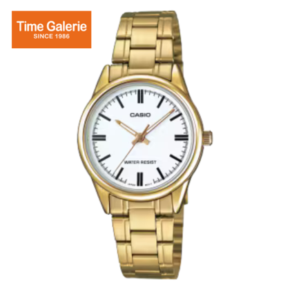Casio General LTP-V005G-7AUDF Gold Stainless Steel Women Watch