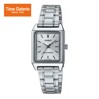 Casio General LTP-V007D-7EUDF Silver Stainless Steel Band Women Watch Casio General LTP-V007D-7EUDF Silver Stainless Steel Band Women Watch