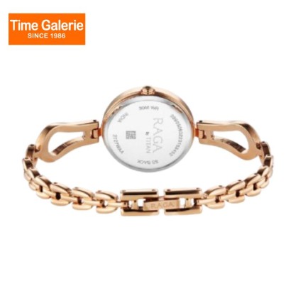 Titan Raga 2727WM01 Rose Gold Dial Metal Strap Quartz Women's Watch Titan Raga 2727WM01 Rose Gold Dial Metal Strap Quartz Women's Watch