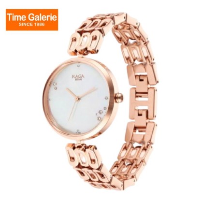 Titan Raga Chic 2659WM01 Mother of Pearl Dial Metal Strap Quartz