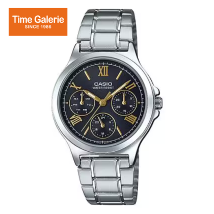 Casio General LTP-V300D-1A2UDF Analog Black Dial Date Women Watch Casio General LTP-V300D-1A2UDF Analog Black Dial Date Women Watch