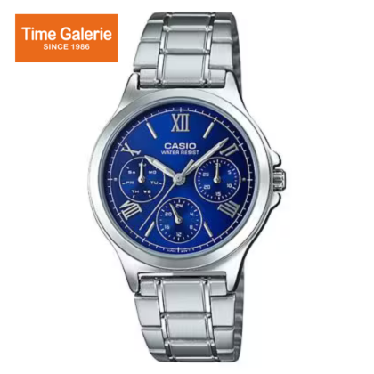 Casio General LTP-V300D-2A2UDF Analog Blue Dial Date Women Watch