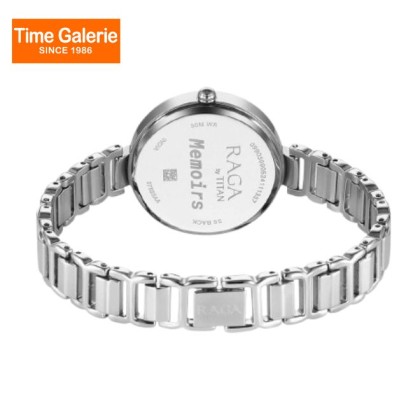 Titan Raga Memoirs 2752SM01 Silver Dial Metal Strap Quartz Women's Watch Titan Raga Memoirs 2752SM01 Silver Dial Metal Strap Quartz Women's Watch