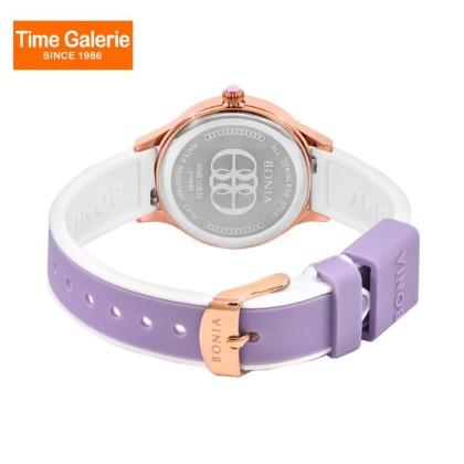 Bonia Elegance BNB10838-2502 Purple Silicone Strap Women Watch Bonia Elegance BNB10838-2502 Purple Silicone Strap Women Watch