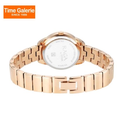 Titan Raga Showstopper 95281WM01 Purple Dial Metal Strap Quartz Women's Watch Titan Raga Showstopper 95281WM01 Purple Dial Metal Strap Quartz Women's Watch
