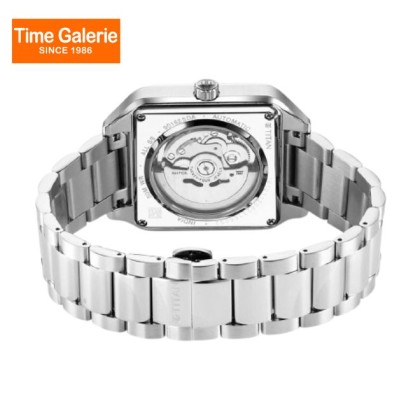 Titan Shaped Automatics 90162SM01 Black Dial Metal Strap Men's Watch Titan Shaped Automatics 90162SM01 Black Dial Metal Strap Men's Watch