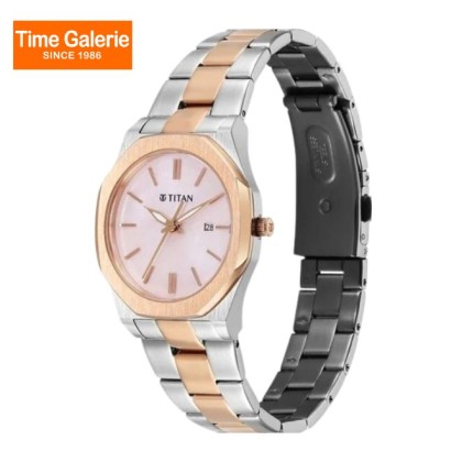 Titan Workday Wonders 95295KM01 Mother Of Pearl Dial Stainless Steel Strap Women Watch Titan Workday Wonders 95295KM01 Mother Of Pearl Dial Stainless Steel Strap Women Watch