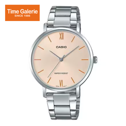 Casio General LTP-VT01D-4B Stainless Steel Band Women Watch Casio General LTP-VT01D-4B Stainless Steel Band Women Watch
