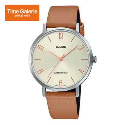 Casio General LTP-VT01L-5B Brown Leather Band Women Watch Casio General LTP-VT01L-5B Brown Leather Band Women Watch
