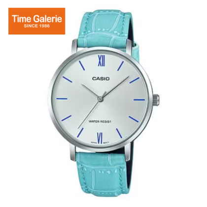 Casio General LTP-VT01L-7B3UDF Blue Leather Women Watch Casio General LTP-VT01L-7B3UDF Blue Leather Women Watch