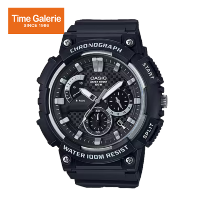 Casio General MCW-200H-1AV Black Leather Band Men Youth Watch Casio General MCW-200H-1AV Black Leather Band Men Youth Watch