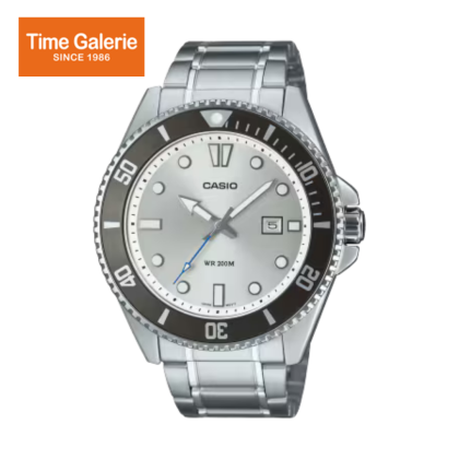 Casio General MDV-107D-7AV Silver Stainless Steel Band Men Watch Casio General MDV-107D-7AV Silver Stainless Steel Band Men Watch
