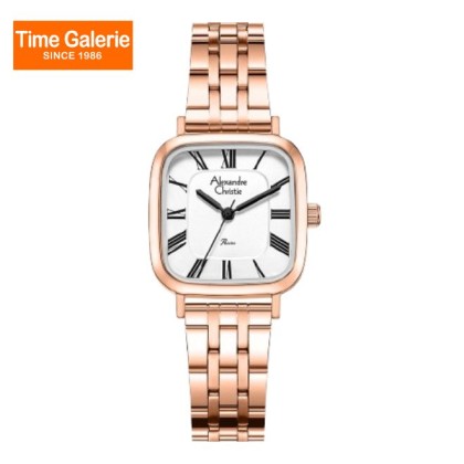 Alexandre Christie ALCW2B83LHBRGSL White Dial Stainless Steel Women Watch Alexandre Christie ALCW2B83LHBRGSL White Dial Stainless Steel Women Watch