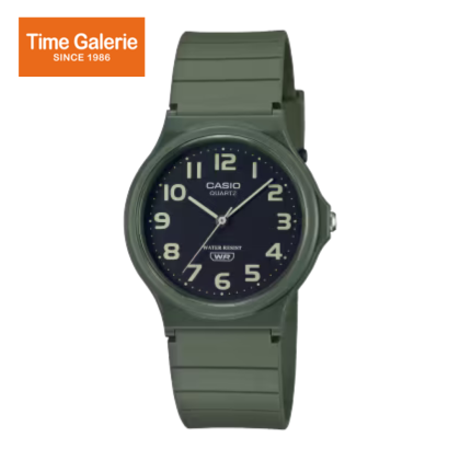 Casio General MQ-24UC-3B Matte Green Resin Band Men Youth Watch Casio General MQ-24UC-3B Matte Green Resin Band Men Youth Watch