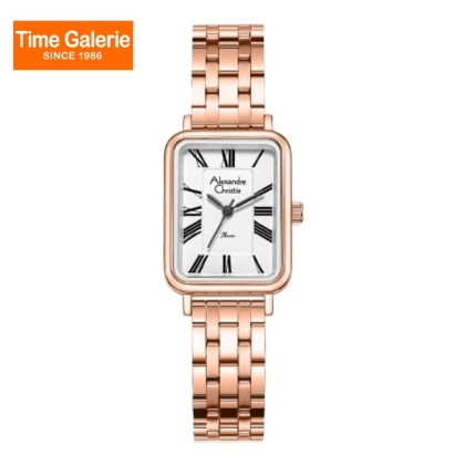 Alexandre Christie ALCW2B60LHBRGSL1 White Dial Stainless Steel Women Watch Alexandre Christie ALCW2B60LHBRGSL1 White Dial Stainless Steel Women Watch
