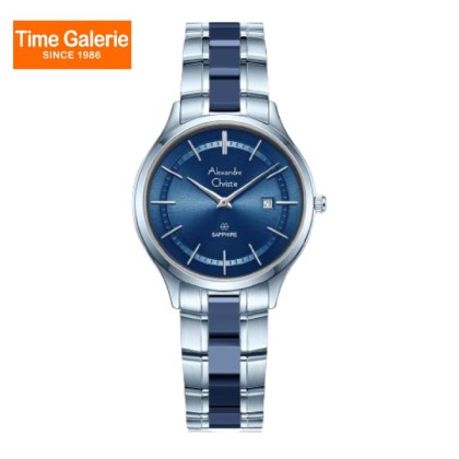 Alexandre Christie ALCW8707LDBIUBU Blue Dial Stainless Steel Women Watch Alexandre Christie ALCW8707LDBIUBU Blue Dial Stainless Steel Women Watch