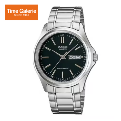 Casio General MTP-1239D-1ADF Analog Black Dial Date Men Watch Casio General MTP-1239D-1ADF Analog Black Dial Date Men Watch