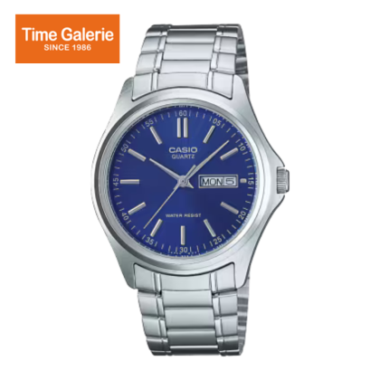 Casio General MTP-1239D-2ADF Analog Blue Dial Date Men Watch Casio General MTP-1239D-2ADF Analog Blue Dial Date Men Watch