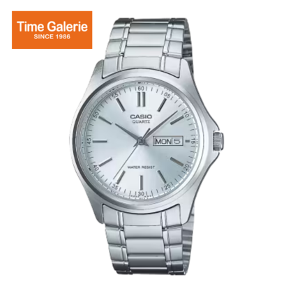 Casio General MTP-1239D-7ADF Analog Silver Dial Date Day Men Watch Casio General MTP-1239D-7ADF Analog Silver Dial Date Day Men Watch