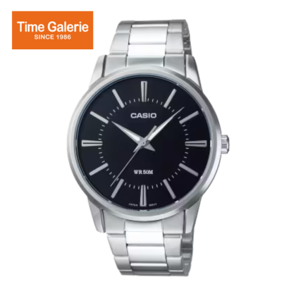 Casio General MTP-1303D-1AV Silver Stainless Steel Band Men Watch Casio General MTP-1303D-1AV Silver Stainless Steel Band Men Watch