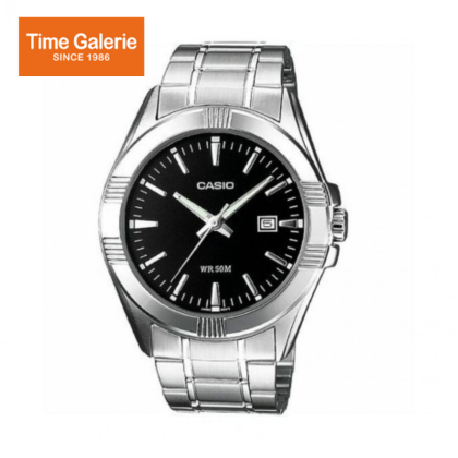 Casio General MTP-1308D-1AV Silver Stainless Steel Band Men Watch