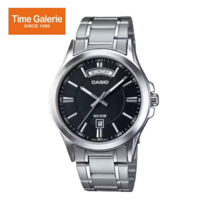 Casio General MTP-1381D-1AV Silver Stainless Steel Band Men Watch Casio General MTP-1381D-1AV Silver Stainless Steel Band Men Watch