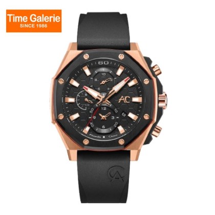 Alexandre Christie ALCW9601GCRBRBA Black Dial Stainless Steel Men Watch Alexandre Christie ALCW9601GCRBRBA Black Dial Stainless Steel Men Watch