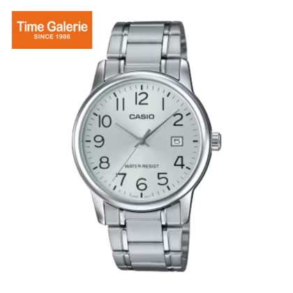 Casio General MTP-V002D-7B Silver Stainless Steel Band Men Watch Casio General MTP-V002D-7B Silver Stainless Steel Band Men Watch