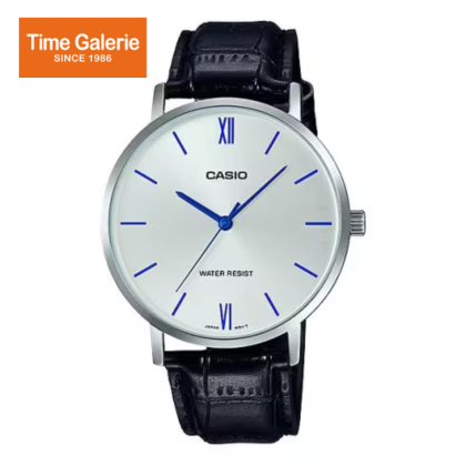 Casio General MTP-VT01L-7B1 Black Leather Band Men Watch Casio General MTP-VT01L-7B1 Black Leather Band Men Watch