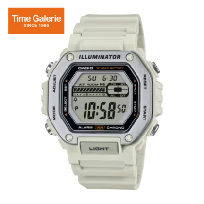 Casio General MWD-110H-8AV Grey Resin Band Men Watch Casio General MWD-110H-8AV Grey Resin Band Men Watch
