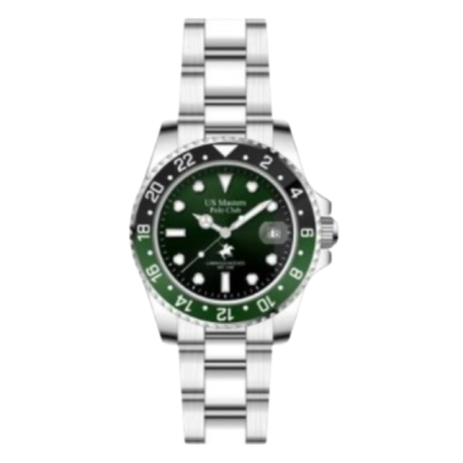 U.S Master Polo Club USM-EA02-GN-BK-GN Men Analog Watch – 40.5mm Case, 3ATM Water Resistant U.S Master Polo Club USM-EA02-GN-BK-GN Men Analog Watch – 40.5mm Case, 3ATM Water Resistant