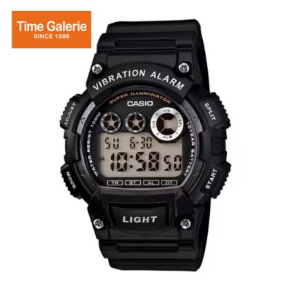 Casio General W-735H-1AV Black Resin Band Men Youth Watch Casio General W-735H-1AV Black Resin Band Men Youth Watch