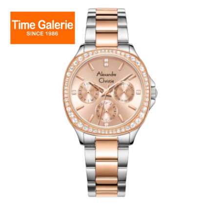 Alexandre Christie ALCW2B85BFBTRLN Stainless Steel Silver Strap Analog Women Watch