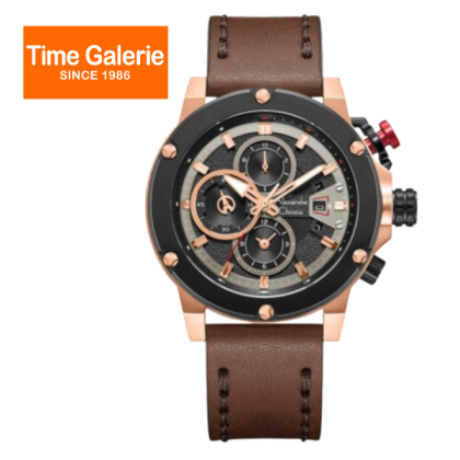 Alexandre Christie ALCW6491GCLBRBA Brown Genuine Leather Strap Analog Men Watch Alexandre Christie ALCW6491GCLBRBA Brown Genuine Leather Strap Analog Men Watch
