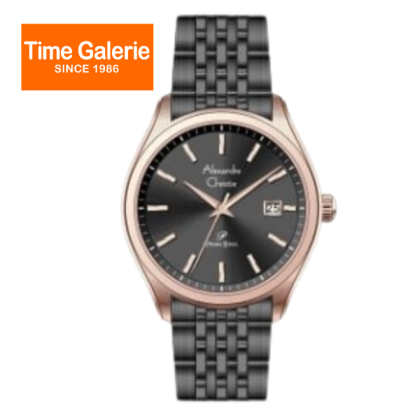 Alexandre Christie ALCW1040MDBBRBA Black Dial Black Stainless Steel Bracelet Men Watch Alexandre Christie ALCW1040MDBBRBA Black Dial Black Stainless Steel Bracelet Men Watch