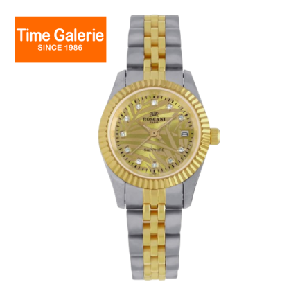 ROSCANI ROSW498792 Gold Dial 25mm Stainless Steel Analog Women Watch ROSCANI ROSW498792 Gold Dial 25mm Stainless Steel Analog Women Watch