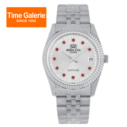 ROSCANI ROSW489929 White Dial Stainless Steel Strap Analog Men Watch ROSCANI ROSW489929 White Dial Stainless Steel Strap Analog Men Watch
