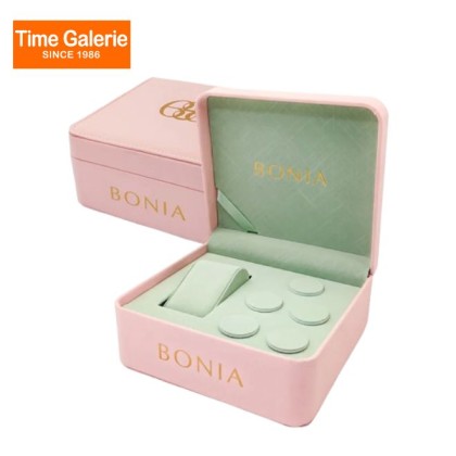 Bonia Tiamo Elegance BNB10867-2257 6 Top Rings Set Stainless Steel Women Watch Bonia Tiamo Elegance BNB10867-2257 6 Top Rings Set Stainless Steel Women Watch