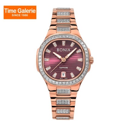 Bonia Cristallo Elegance BNB10833-2567LE Stainless Steel Women Watch