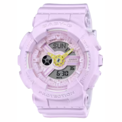CASIO BABY-G BA-110AH-6ADR PURPLE ANALOG-DIGITAL WOMEN WATCH CASIO BABY-G BA-110AH-6ADR PURPLE ANALOG-DIGITAL WOMEN WATCH