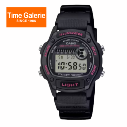 CASIO GENERAL W-220H-1A2VDF Black Case Digital Men Watch CASIO GENERAL W-220H-1A2VDF Black Case Digital Men Watch