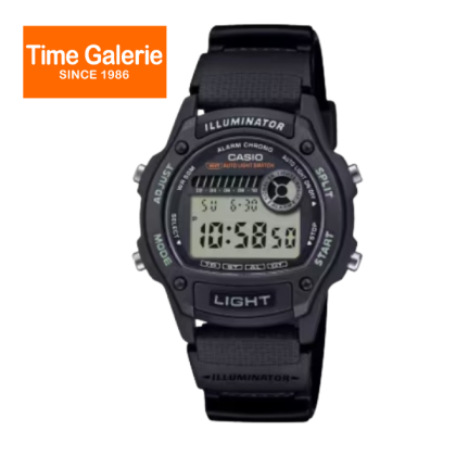 CASIO GENERAL W-220H-1AVDF Black Case Digital Men Watch CASIO GENERAL W-220H-1AVDF Black Case Digital Men Watch