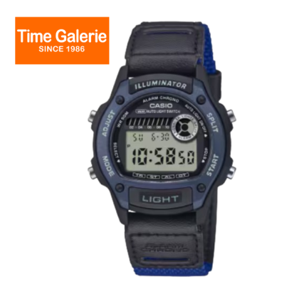 CASIO GENERAL W-220HF-2AVDF Leather/Cloth Bands Digital Men Watch CASIO GENERAL W-220HF-2AVDF Leather/Cloth Bands Digital Men Watch
