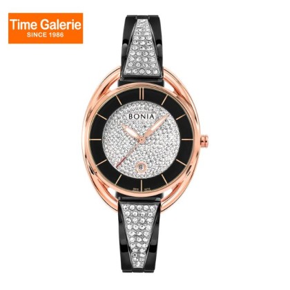 Bonia Cristallo Elegance BNB10712-2032 Stainless Steel Women Watch