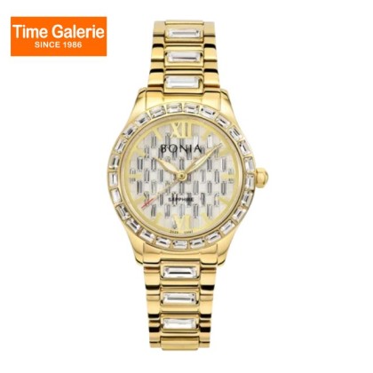 Bonia Cristallo Elegance BNB10687-2213S Stainless Steel Women Watch
