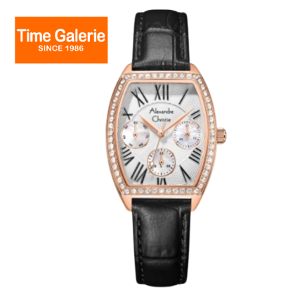 Alexandre Christie ALCW2B86BFLRGSLBA Leather Strap Women Watch Alexandre Christie ALCW2B86BFLRGSLBA Leather Strap Women Watch
